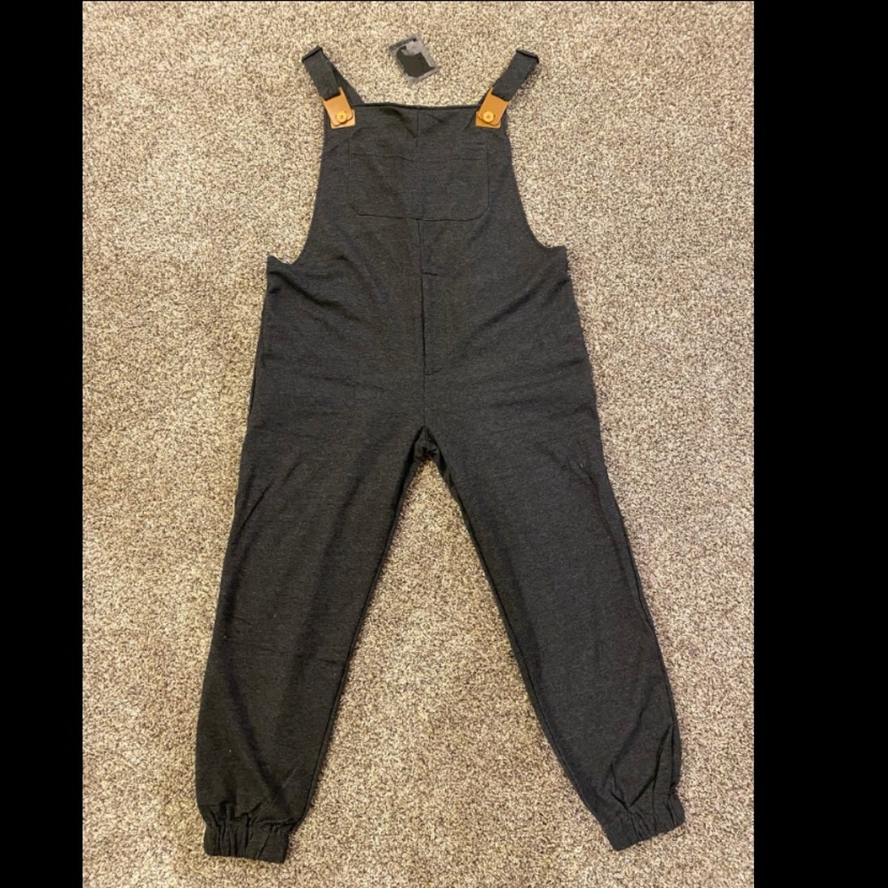 Broveralls-sweatpants overalls.Great for men/women